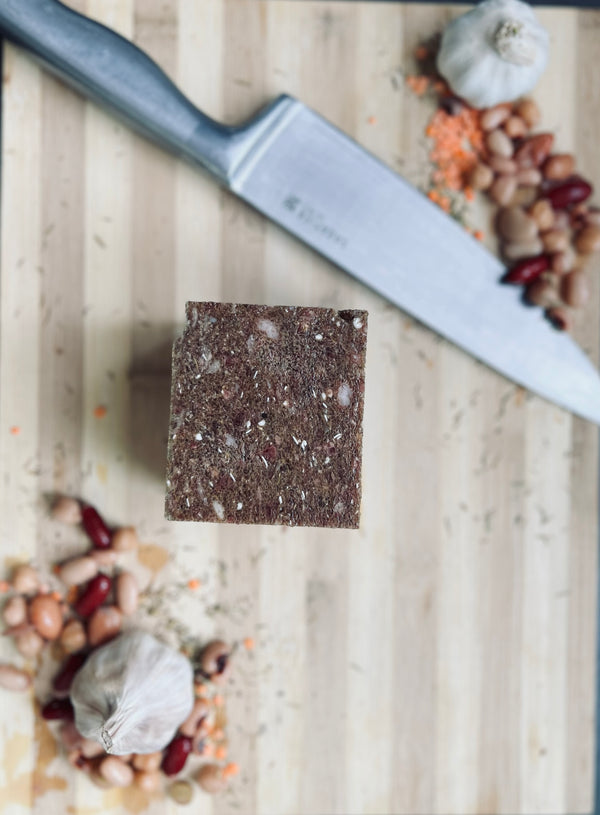 Beef/Bison/Veggie block